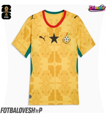 Ghana Dámské Venkovní Dres MS 2026 Krátký Rukáv